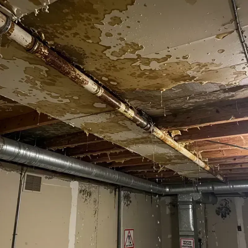 Ceiling Water Damage Repair in Bertsch-Oceanview, CA